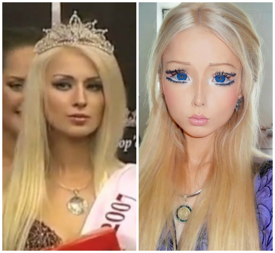 valeria lukyanova before and after. 